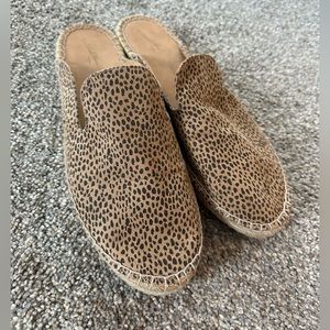 Animal Print Slip On Shoes
